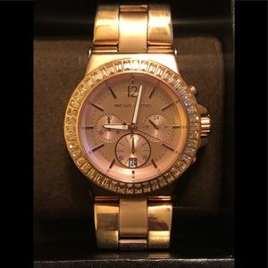 Michael Kors rose gold watch